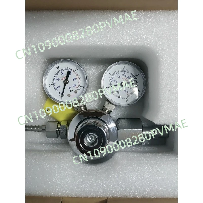 Single‑Stage Gas Pressure Regulator, High Precision Reducer for Oxygen, Argon, Hydrogen & CO2