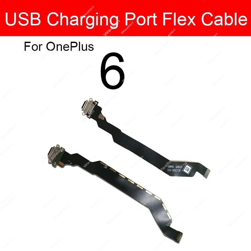 USB Charging Flex Cable For Oneplus 1+ 5 6 7 8 9 5T 6T 7T 8T Pro 9R 9RT Charger Jack Dock Port Connector Flex Cable Parts