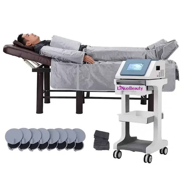 

Portable Air Pressure Pre-Therapy EMS Muscle Stimulation Hyperthermia Machine