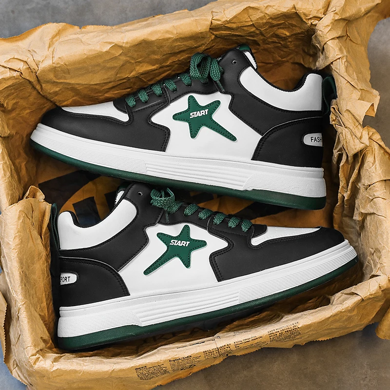 

Мужская спортивная повседневная обувь с мягкой подошвой, универсальная высококачественная подростковая спортивная обувь для отдыха, модная трендовая обувь