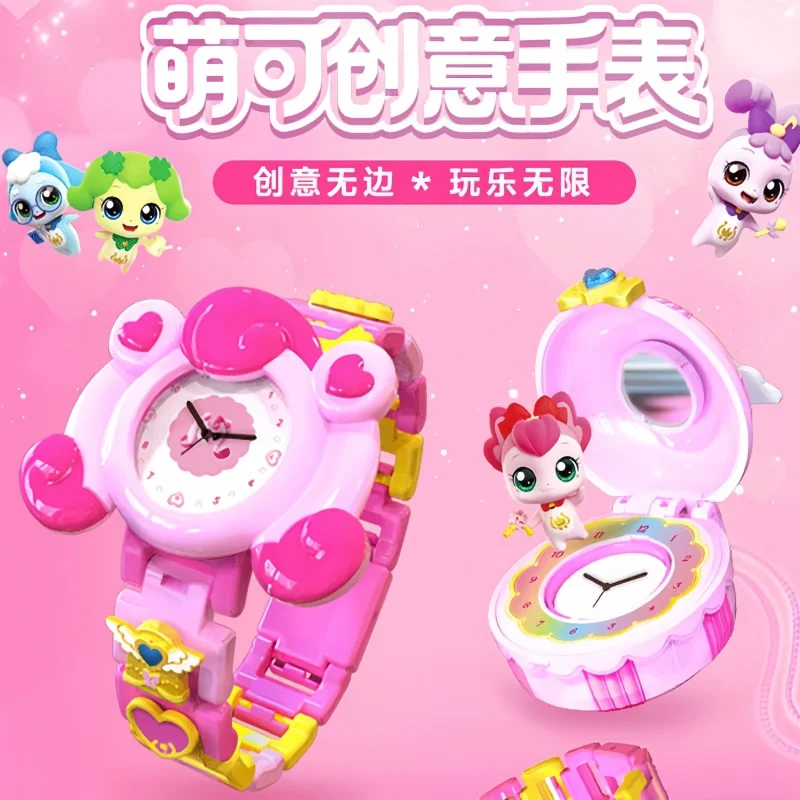 

In Stock Hot Sale Catching Teenieping Character Accessories Watch Figure Toy Decoration Play House Teenieping Kid Toy Gifts