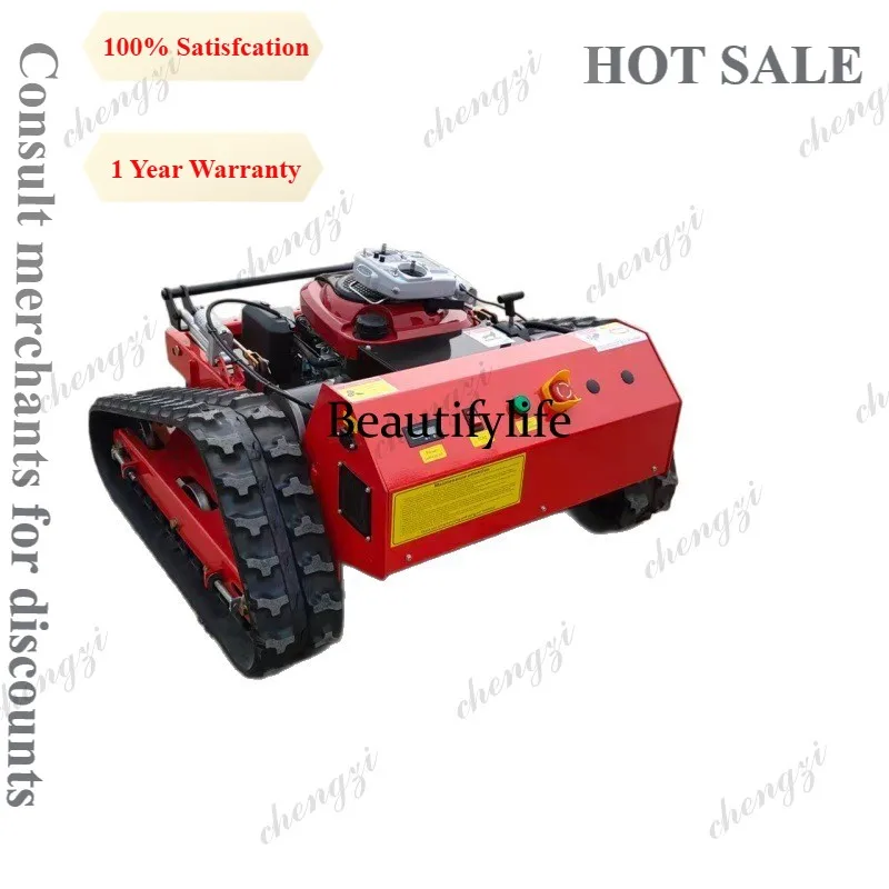 A81 crawler small lawn mower, orchard lawn mower, garden lawn mower, remote control intelligent