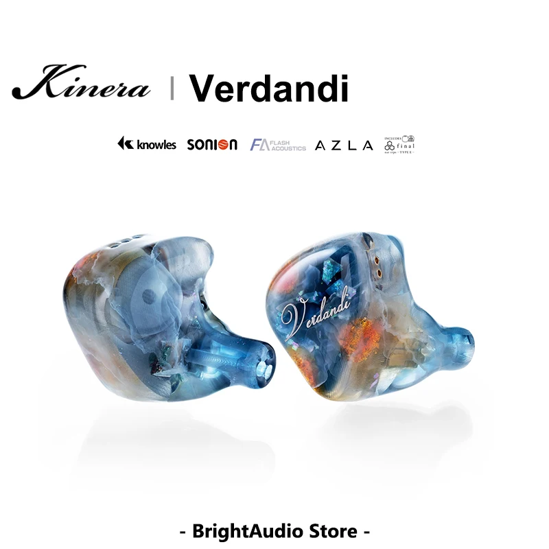 

Kinera Imperial Verdandi 1DD+1BC+2BA+2EST 6 Гибридные драйверы Наушники-вкладыши 0,78 мм Съемный кабель Hi-Fi Музыкальные проводные наушники
