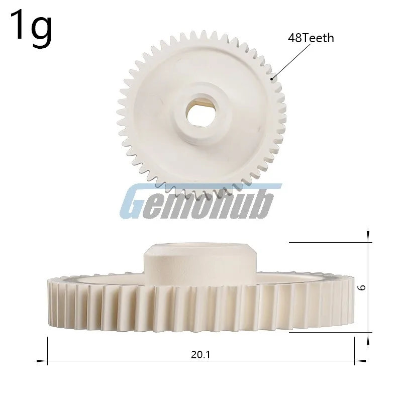 

Gemohub 48T Car Power Folding Unit Mirror Actuator Motor Gear plastics metal For Suzuki Swift MK5 MK3 Sport repair kits tools