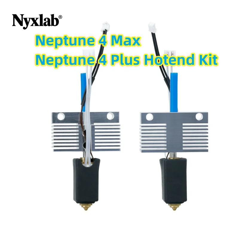 3D Printer Parts, Hot End Nozzle Kit for ELEGOO Neptune 4 Plus/4 Max, Comes with Ceramic Heater and Thermistor