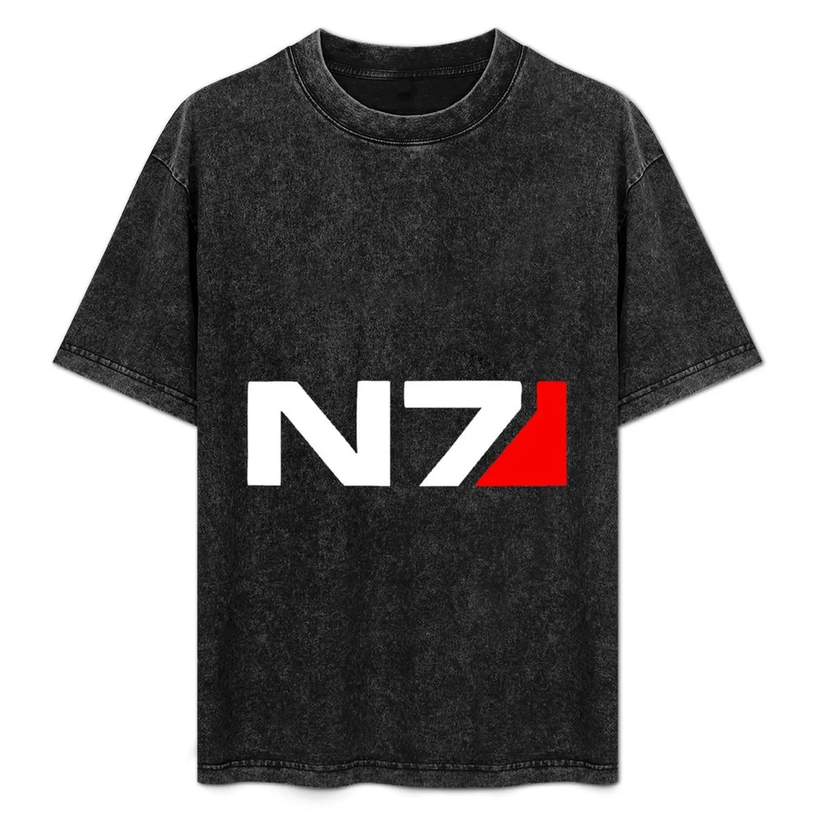 

Mass Effect N7 T-Shirt printed t shirts for man anime t shirts oversize T-Shirt