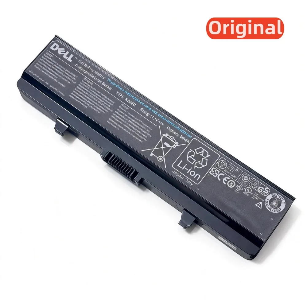

100% Оригинальный аккумулятор 5200 мАч 11.1В для ноутбуков DELL Inspiron 1525 1526 1545 1546 1440 1750 K450N X284G PP42L GW240 M911G G558N