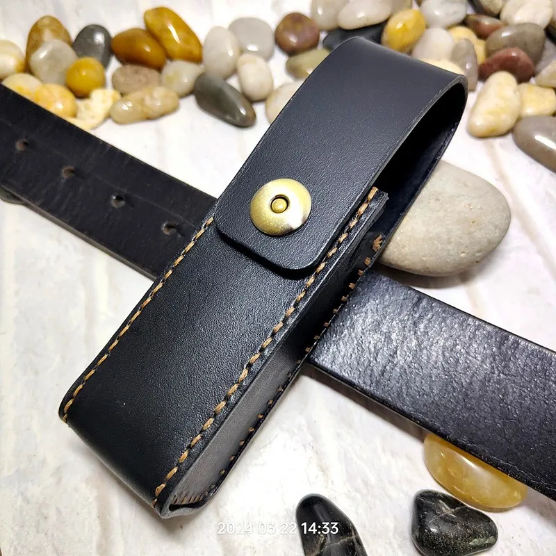 Pocket PTZ Camera Case Waist Bag Leather Sheath Belt Pack Customized for DJI Spirit Pocket 3 Action 4 Feiyu Xiaomi Feimi PD