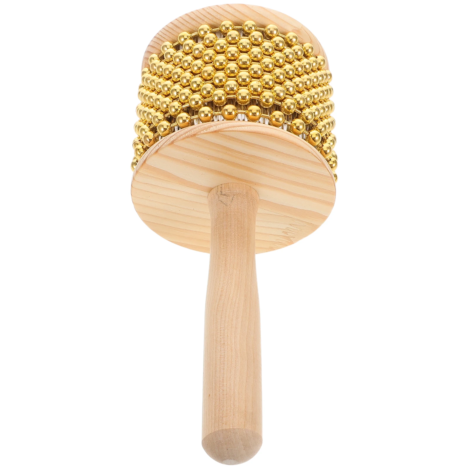 

Mini Wooden Cabasa Handheld Percussion Instrument For Kids Adults Lightweight Portable Shaker Musical Plaything Stage