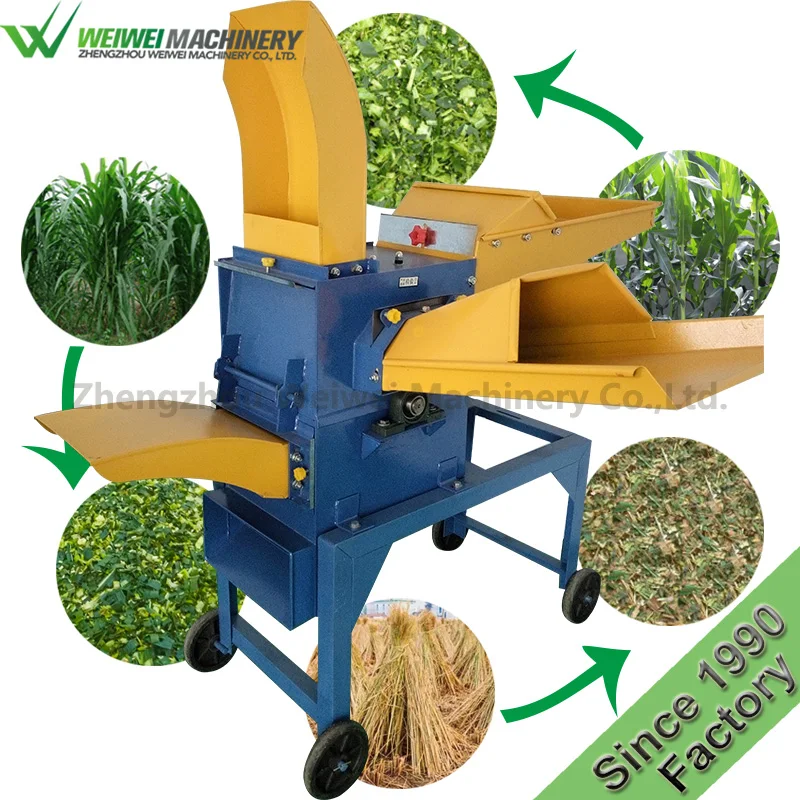 

Weiwei Machinery 400-30 Capacity 600-800kg/h Guillotine Potato Crushed Grain Herb Grinding Machine Powder Making