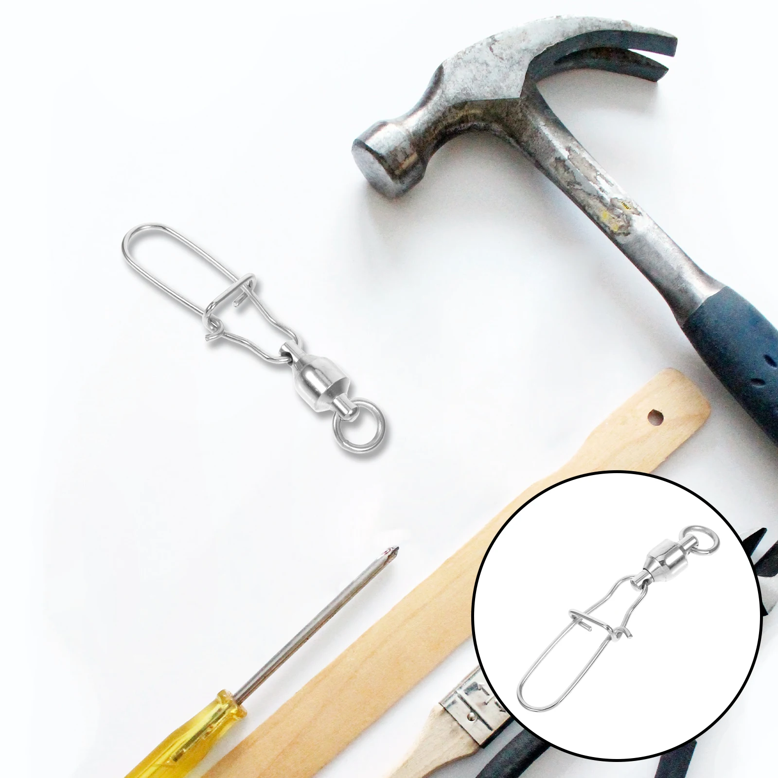 

Kite Accessories Connector Hook For Kite Line Spool Metal Attachment Kite Flying Tools Durable And Versatile Kite Decorations