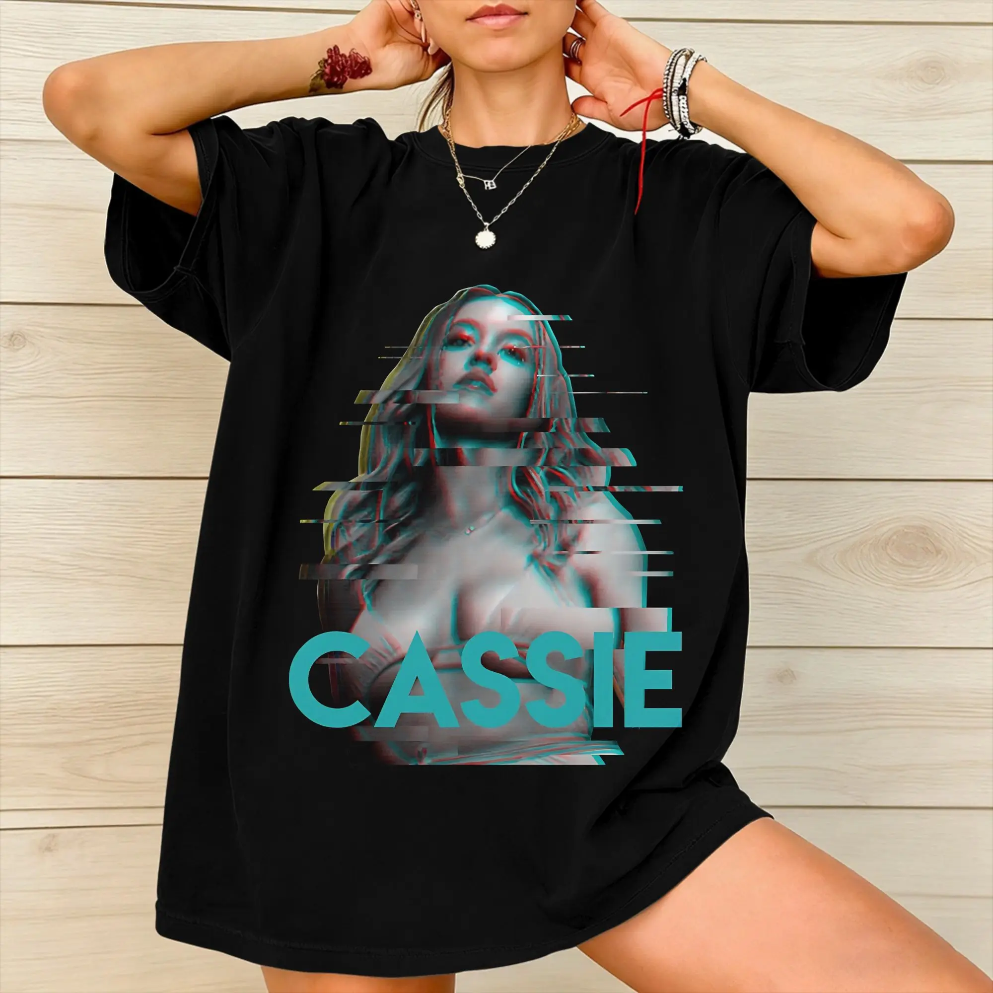 Cassie Howard Sydney Sweeney Outfit Men Women T Shirts Cotton Tee Graphic Printed  T-shirt Clothes