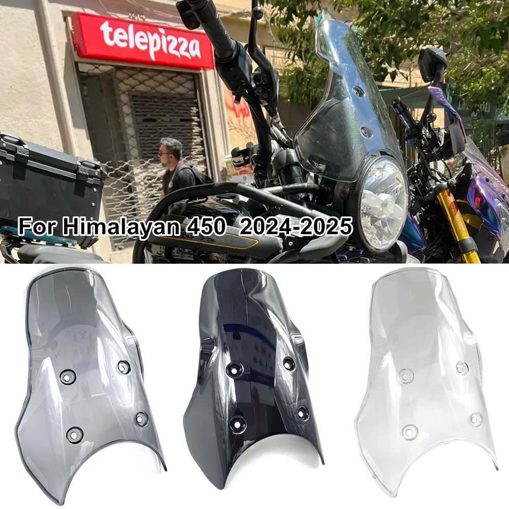 

For Himalayan 450 Himalayan450 Himalayan 452 2024-2025 Motorcycle WindScreen Windshield Fairing Deflector