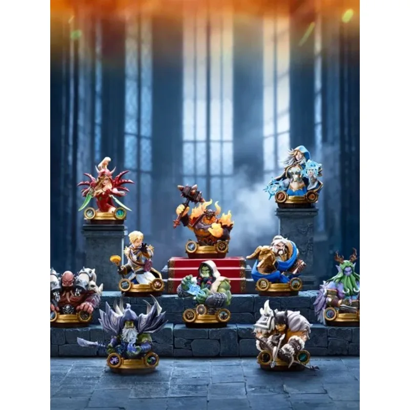 POPMART Hearthstone Tavern Legend série Figurine boîte aveugle ornements exquis jouets populaires boîte mystérieuse cadeaux Surprise