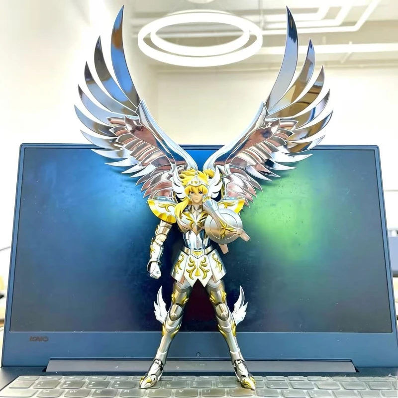 

Brand new in stock original Saint Seiya STGlacier assembled model movable figures collection ornaments holiday gifts decorations