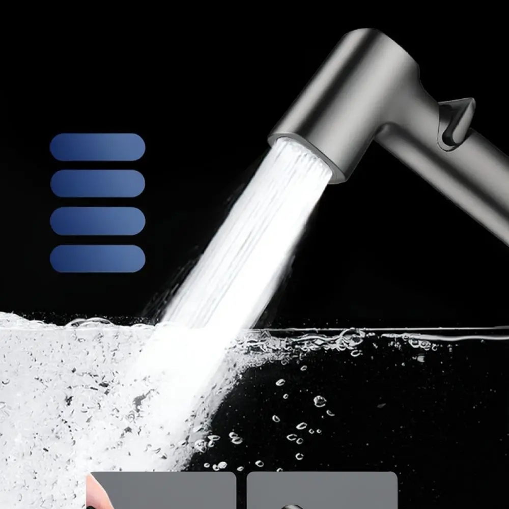 Bathroom Bidet Applicator Brass Pressure Sprayer For Toilet Cleaning Handheld Shower Head Portable Hygiene Faucet Attachment