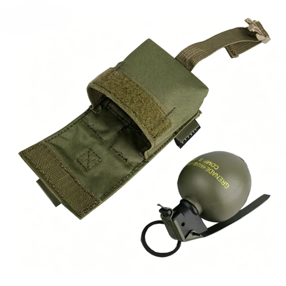 

Tactical Single Flashbang Pouch Tool Pouch Smoke Bag Molle Accessories Pack Combat Belt Hunting Airsoft Equipment Accessory