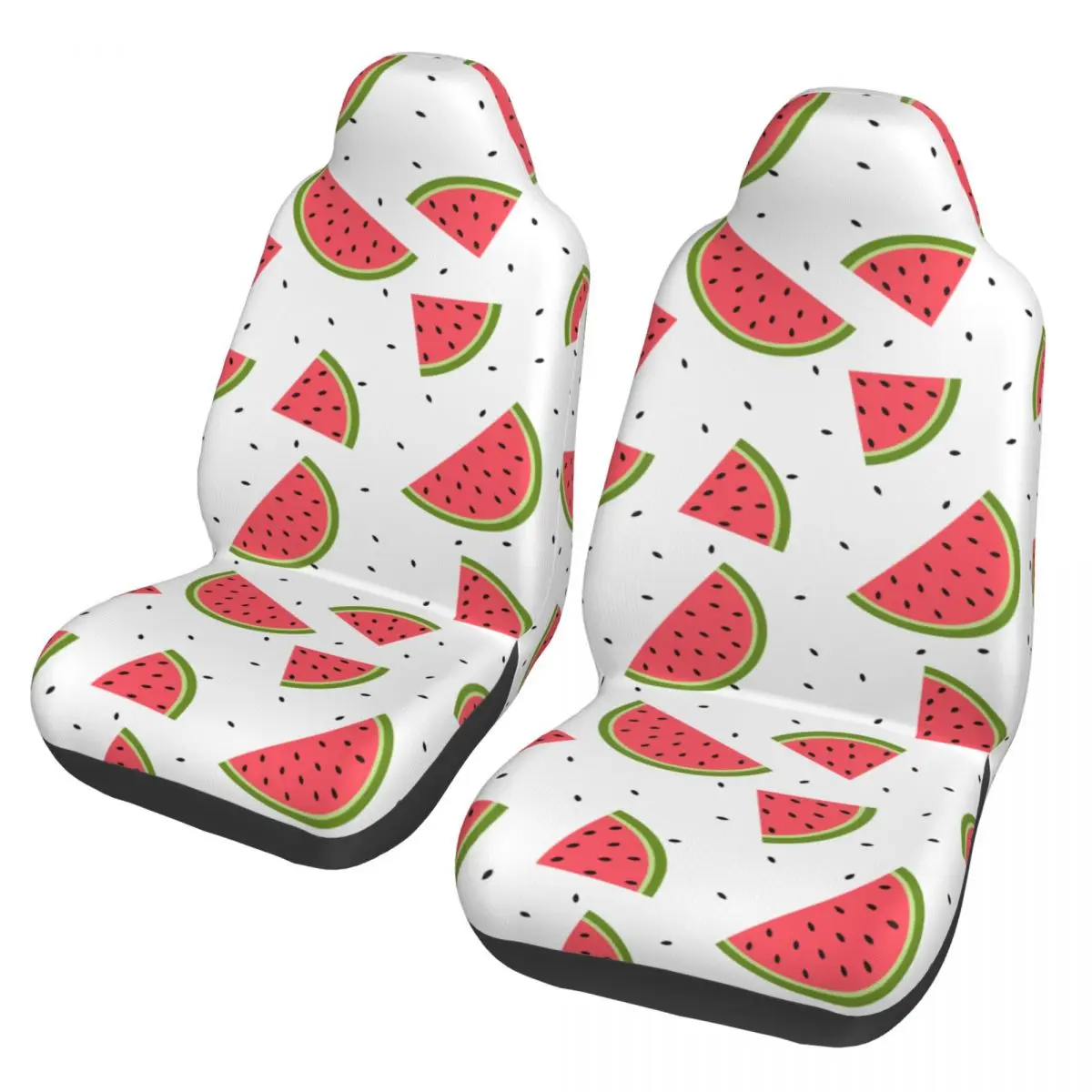 Cute Summer Fruits Watermelon Universal Car Seat Cover Four Seasons For SUV Seat Cushion/Cover Polyester Hunting