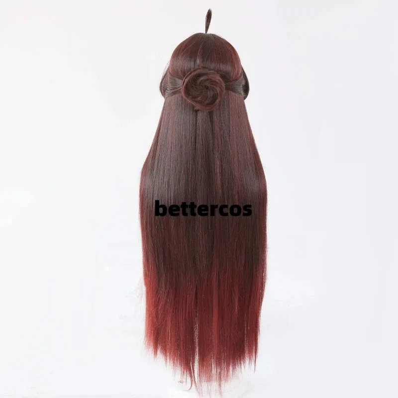 

New Lingsha Cosplay Wig 90cm Long Hair Brown Red Gradient Wig Cosplay Anime Cosplay Heat Resistant Synthetic Wigs CVCDRER4DE2025