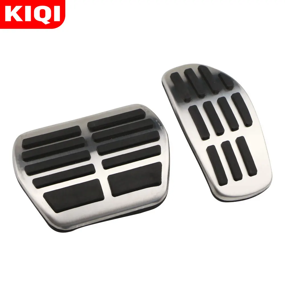 KIQI Auto Pedals for Nissan Qashqai J11 2016 - 2022 Replacement Parts Gas Fuel Pedal Brake Pedal Cover Rest Pedale Covers