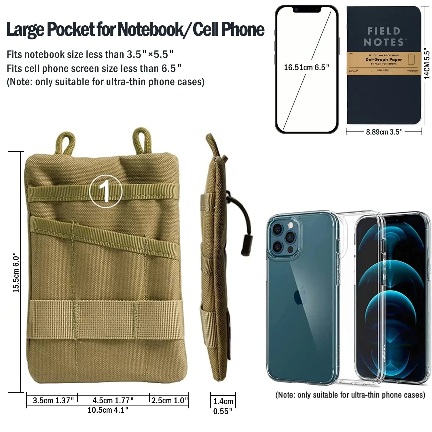 Mannen Tactische Molle Pouch Riem Heuptas Edc Telefoonzak Heuptasje Running Camping Tassen Zachte Rug Jachtaccessoires