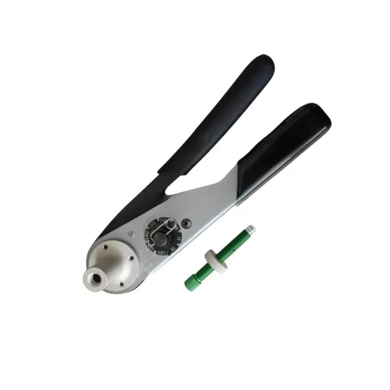 New type Mini HDT-48-00 Soild Pin wire terminal Crimp Tool Crimping Carbon Steel for DT DTM DTP HD Terminals grey