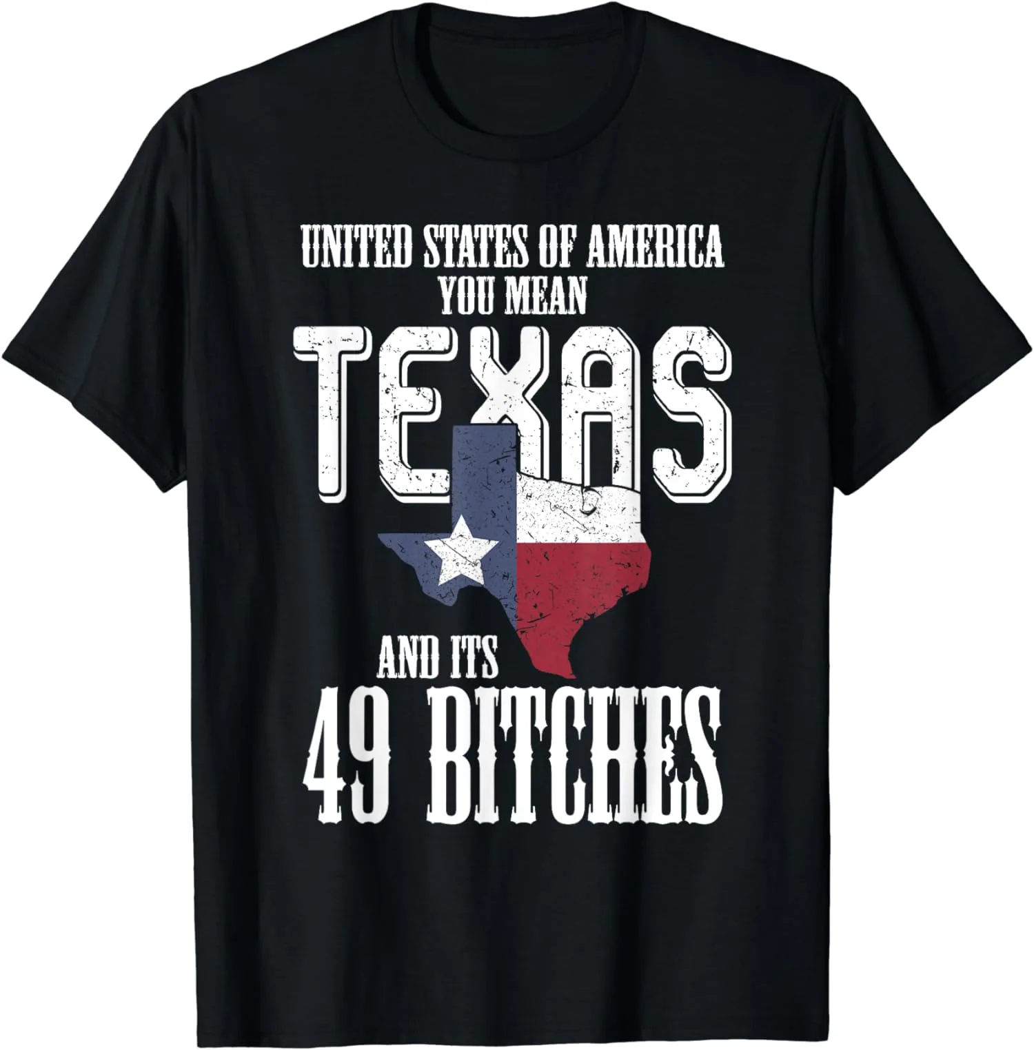 Funny USA Flag United States Of America Texas Unisex T-Shirt