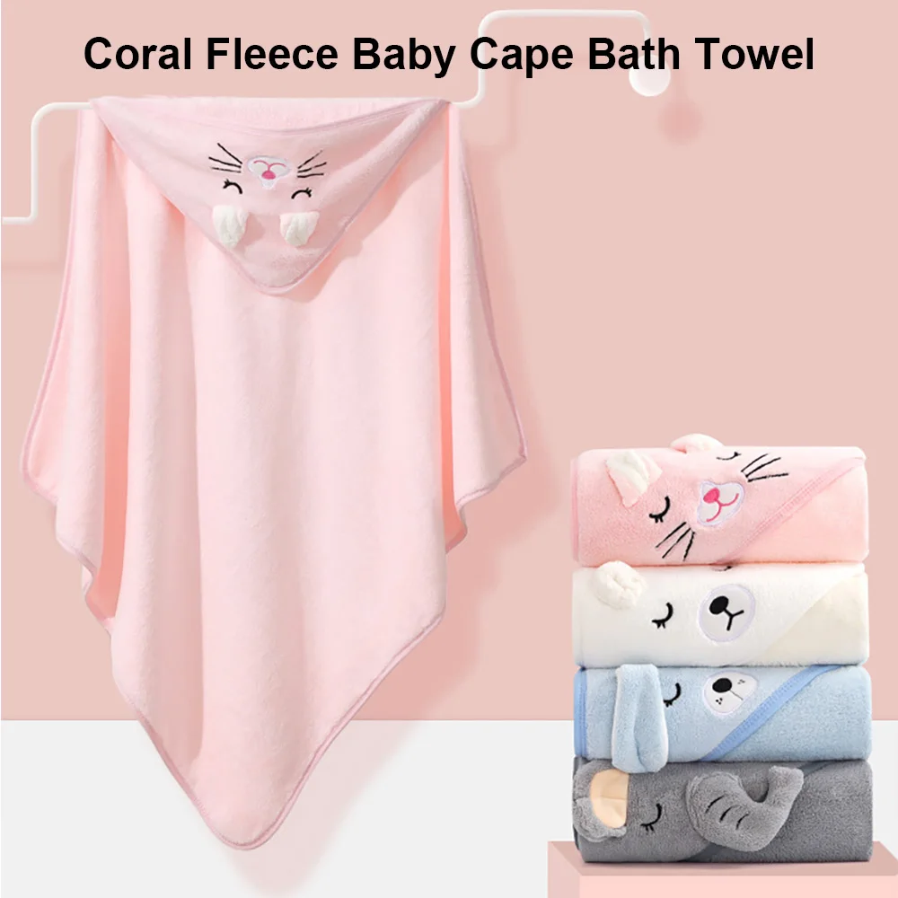 New Arrival Newborn Wrap Baby Blanket Baby Bath Towel Cotton Fleece Blanket 4 Seasons Absorbent Warm Blanket For Newborn Baby