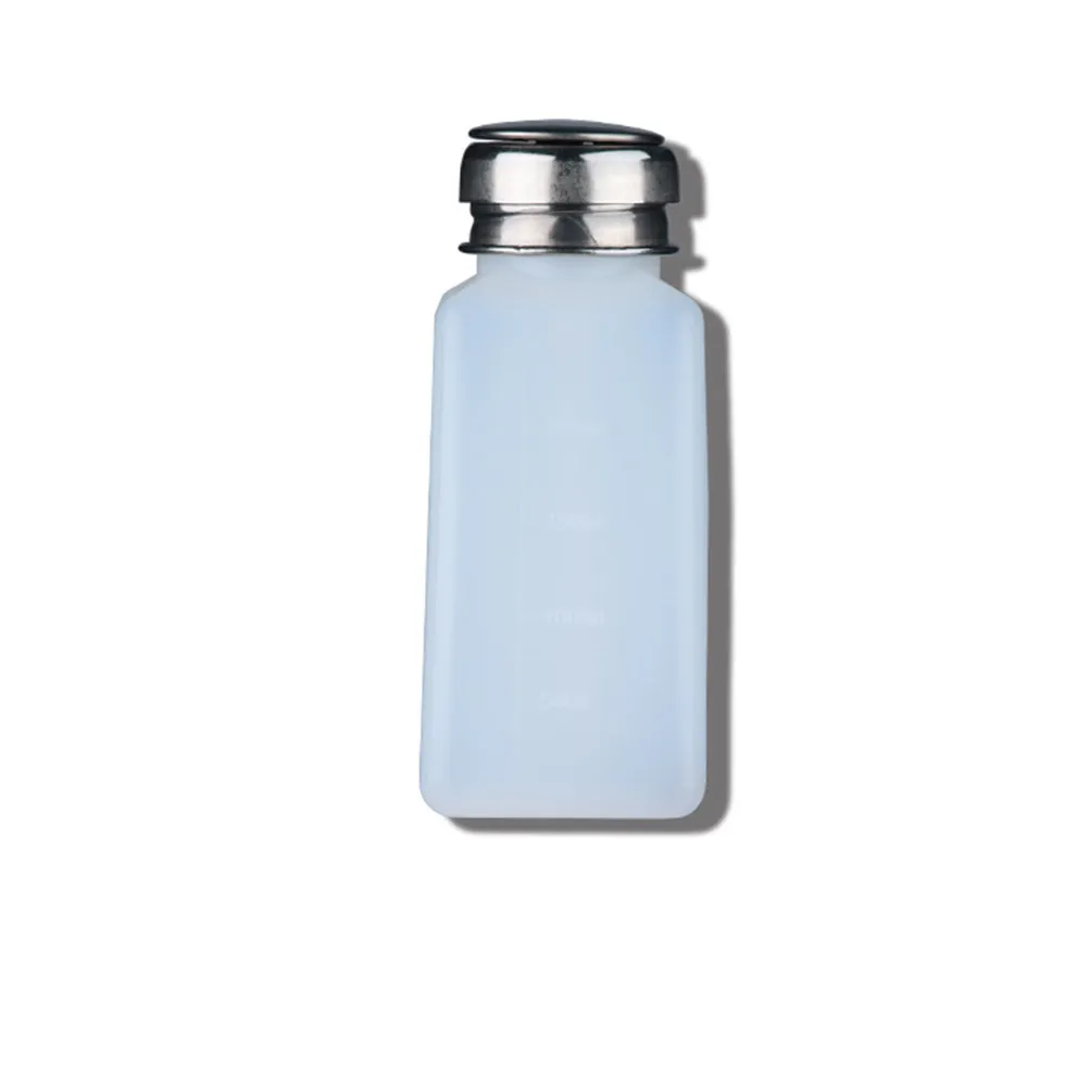 3Pcs Nail Polish Remover Bottle Lockable Press Pump Leakproof Portable Nail Liquid Storage Bottle for Travel Home Use Dispenser view 6