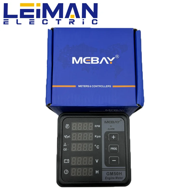 Mebay-Motor Digital Multifunções, Monitor Gerador Diesel, GM50H