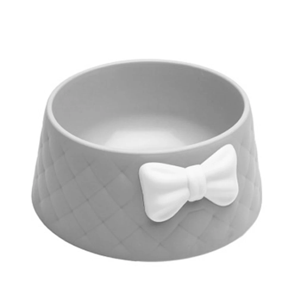 

Pet Cat and Dog Bowl Plastic Feeding Food Plate Feeder Equipment Water Drinking Bowls
