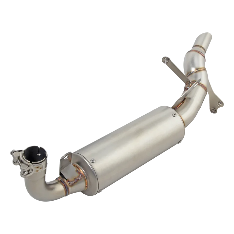 Slip On For Aprilia GPR250R GPR250S GPR250 R S 2021 - 2024 Motorcycle Espace Exhaust Systems Moto Middle Link Pipe With Muffler