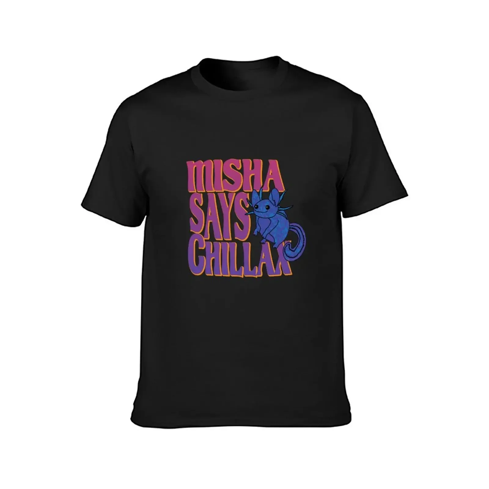 Misha says Chillax T-Shirt oversized t shirt quick-drying clothes for men