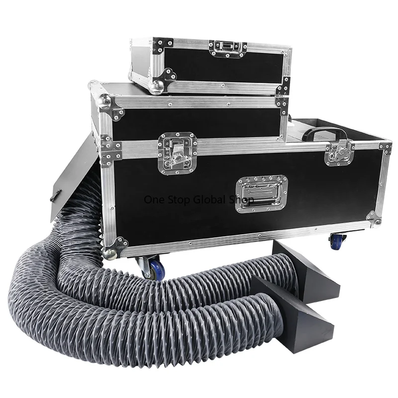 2000W Low-lying Fog Machine Stage Water Smoke Machine with Double Tube Remote Control for Wedding DJ Disco  Indoor Outdoor Party