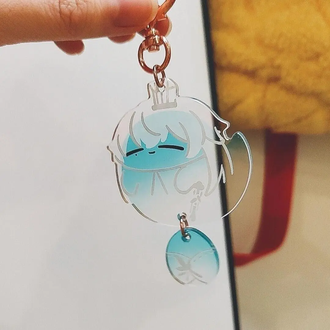 Peripheral Products Ashes of The Kingdom Acrylic Key Chain Sunce Liubian Yuanji Furong Pendant Toys Hobbies Souvenir for Friend