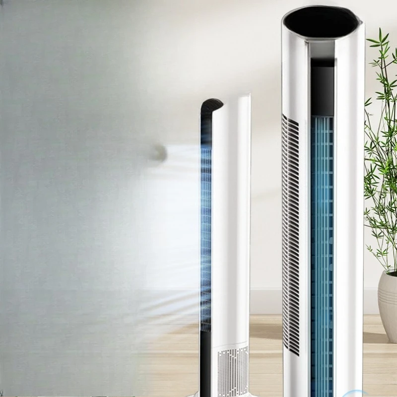 

Electric fan Household tower fan Floor Shaking head New bladeless tower vertical soft Electric