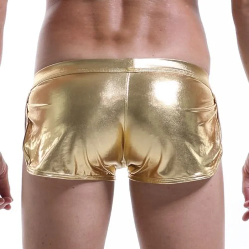 กางเกงกางเกงบ็อกเซอร์ชุดชั้นในกางเกงบ็อกเซอร์ผู้ชาย \\\\\\\\\\\\\'s Luxury Boxer Briefs Low Rise Underpants ในสแปนเด็กซ์และโพลีเอสเตอร์