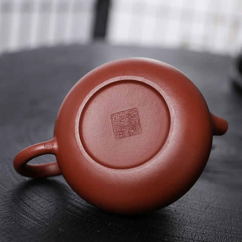 Yixing Zisha Famous Teacher HandmadeYixing Clay Dahongpao Tea Household Small Capacity Kung Fu Tea Set Yung Days Pot