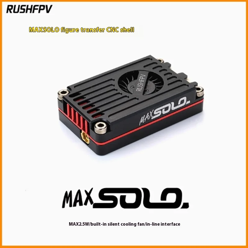 Accesorios de avión Fpv Crossover, nuevo Rushfpv Max Solo transmisión, apariencia Cnc, 2,5 w, ala fija de alta potencia, largo viaje