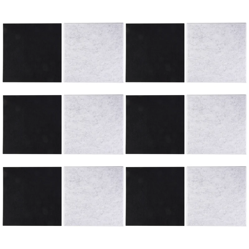 

ABVL-12 Pcs Acoustic Foam Panels,Soundproofing Panel Beveled Edge Sound Panels, Acoustic Treatment Used In Home&Offices Wall