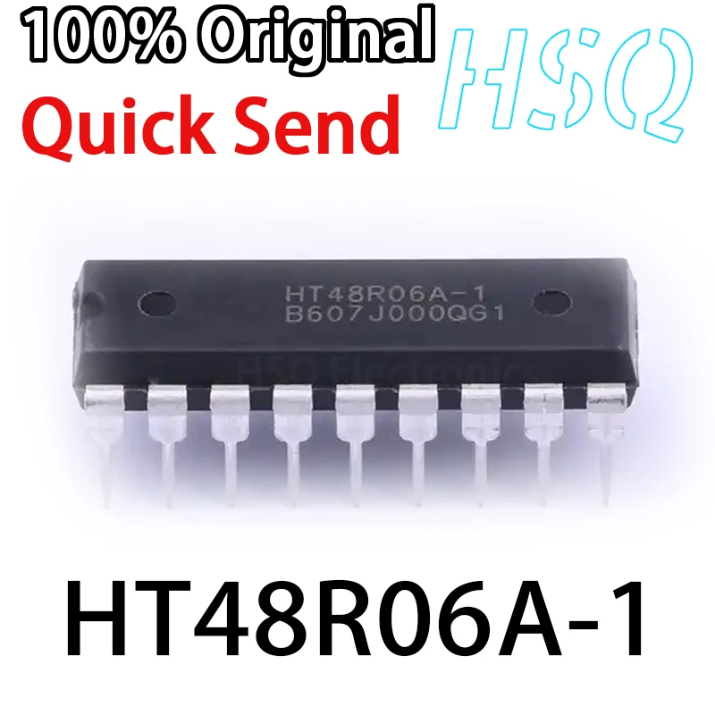 1PCS New Original HT48R06A-1 HT48R06A Inline DIP18 Spot Microcontroller