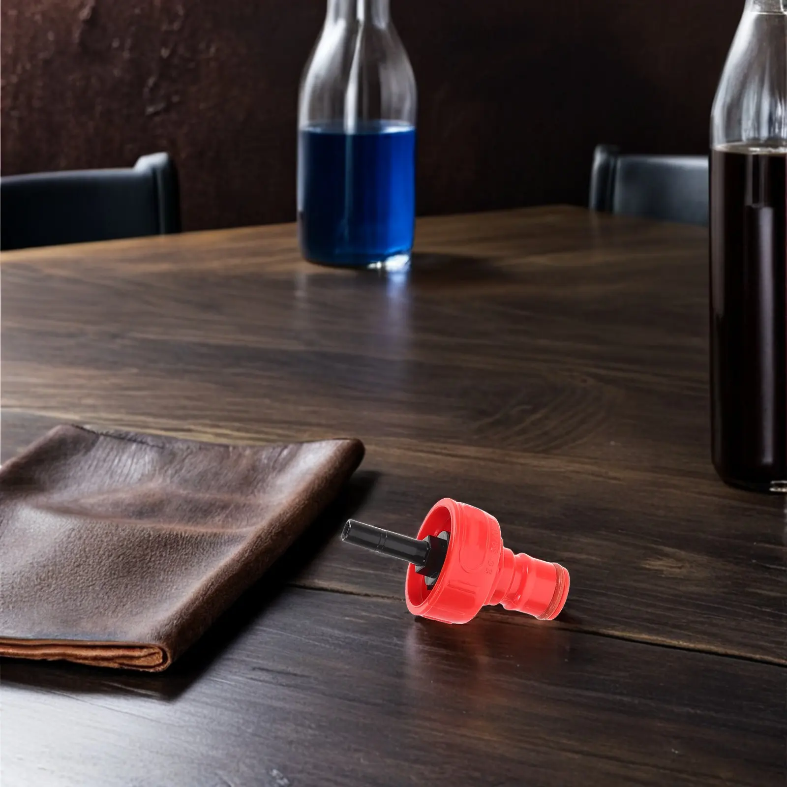 Carbonation Cap Adapter for Pet Soda Bottles - Plastic Beer Keg Connector Quick Connect Cap for Home Brewing Supplies Carbonated