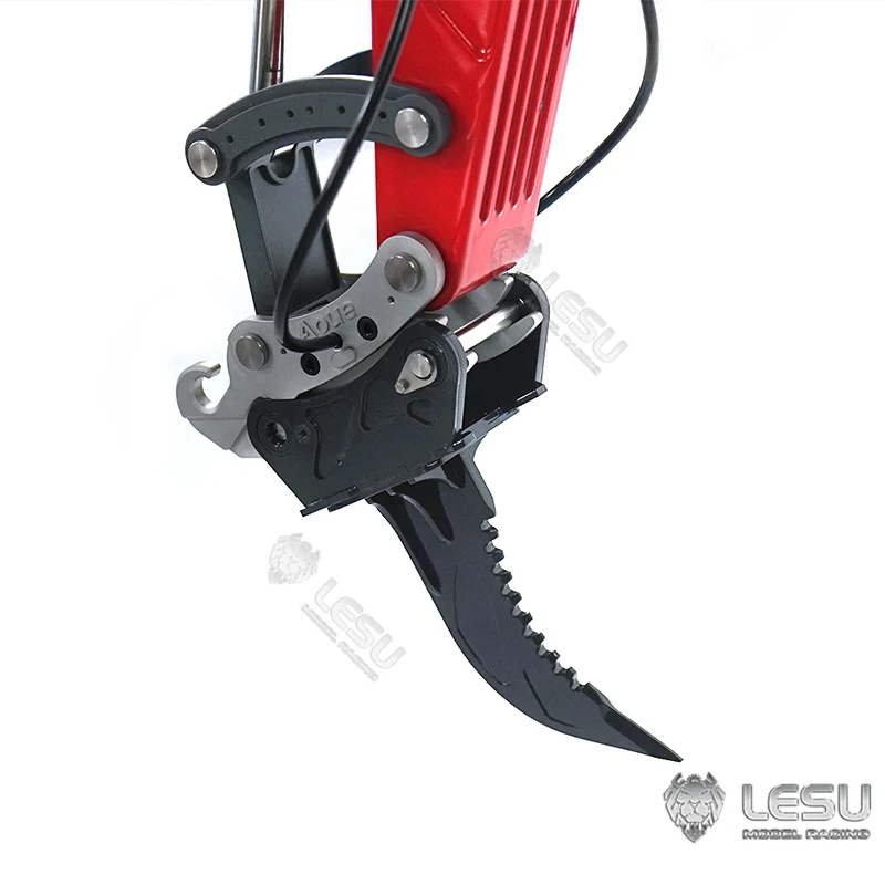 1/14 Excavator ET35 retrofitted Quick removal bucket LESU Straight Blade ripper DIY upgrade