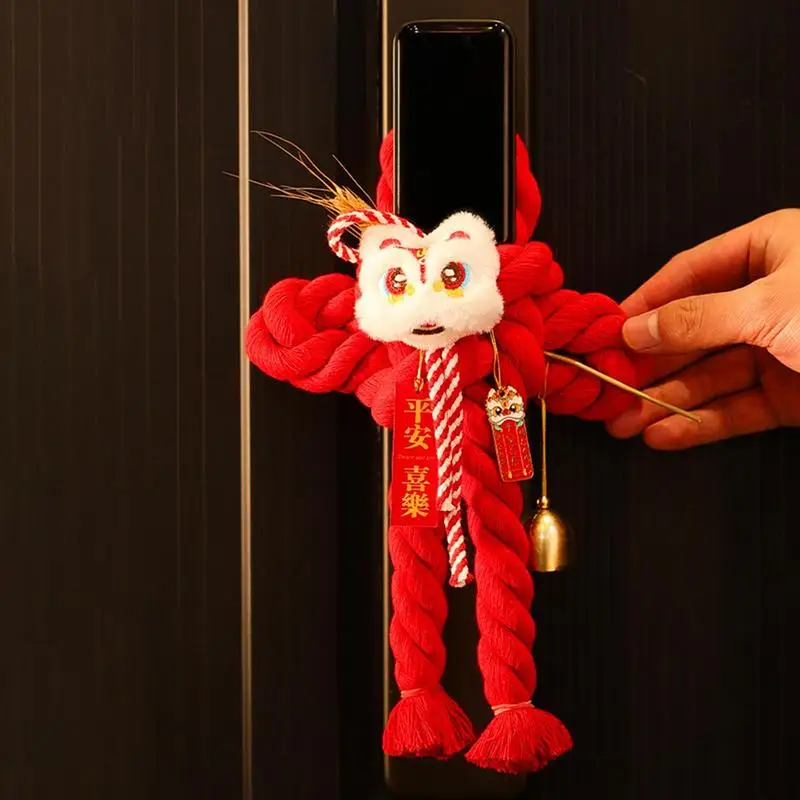 

Chinese Knot Decoration 2025 Spring Festival Wall Ornaments Year Of The Snake Blessing Chinese New Year Ornament New Year