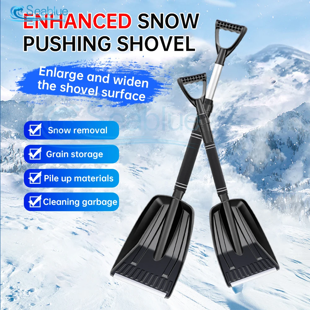 Snow Shovel Multifunctional Winter Car Accessories Removable Retractable Snow Shovel for Outdoor Garden Beach Car Trucks