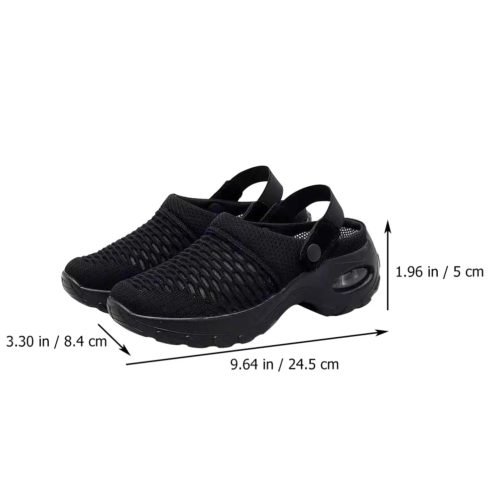 

Mesh Slippers Women Summer Half Shoes Lightweight Comfortable Casual Women Slippers House S Easy Carry Store