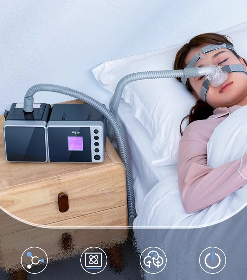 Ventilator Home Sleep Snoring Device for the Elderly Full-automatic Apnea Snoring Breather