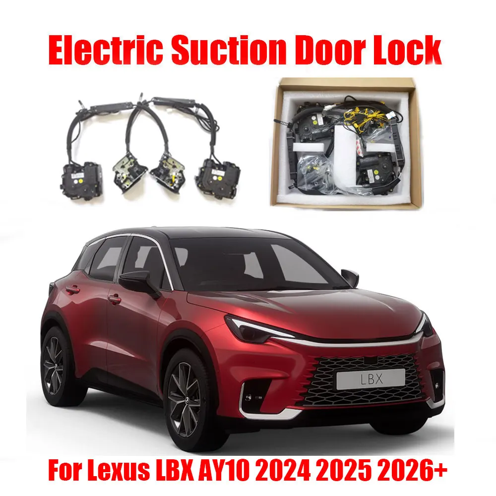 

For Lexus LBX AY10 2024 2025 2026+ Car Close Doors Super Silence Automatic Suction Door Power-assisted Closing Automatic Door