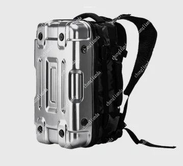 Fashion Backpack Men's Travel Computer Backpack Trend Ins Lightweight Large Capacity Fitness Cycling Locomotive Backpack