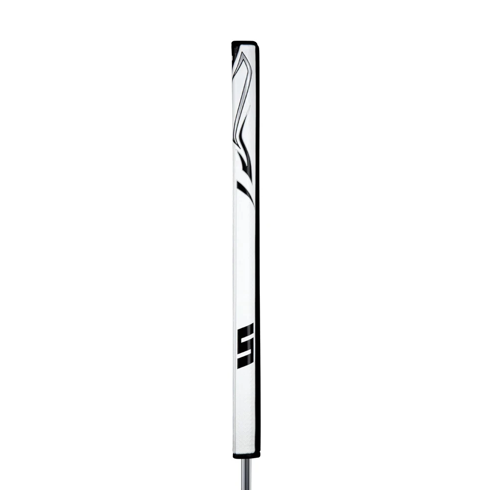 ZENERGY-Poignée de putter Flatso XL Plus 2.0, Golf Grip, Blanc, Noir, Longueur 13.75 ", Neuf, Ensemble de 1 à 10 pièces